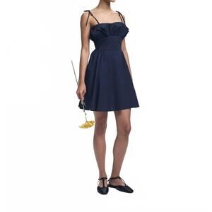 NEW KIKA VARGAS mia dress in navy